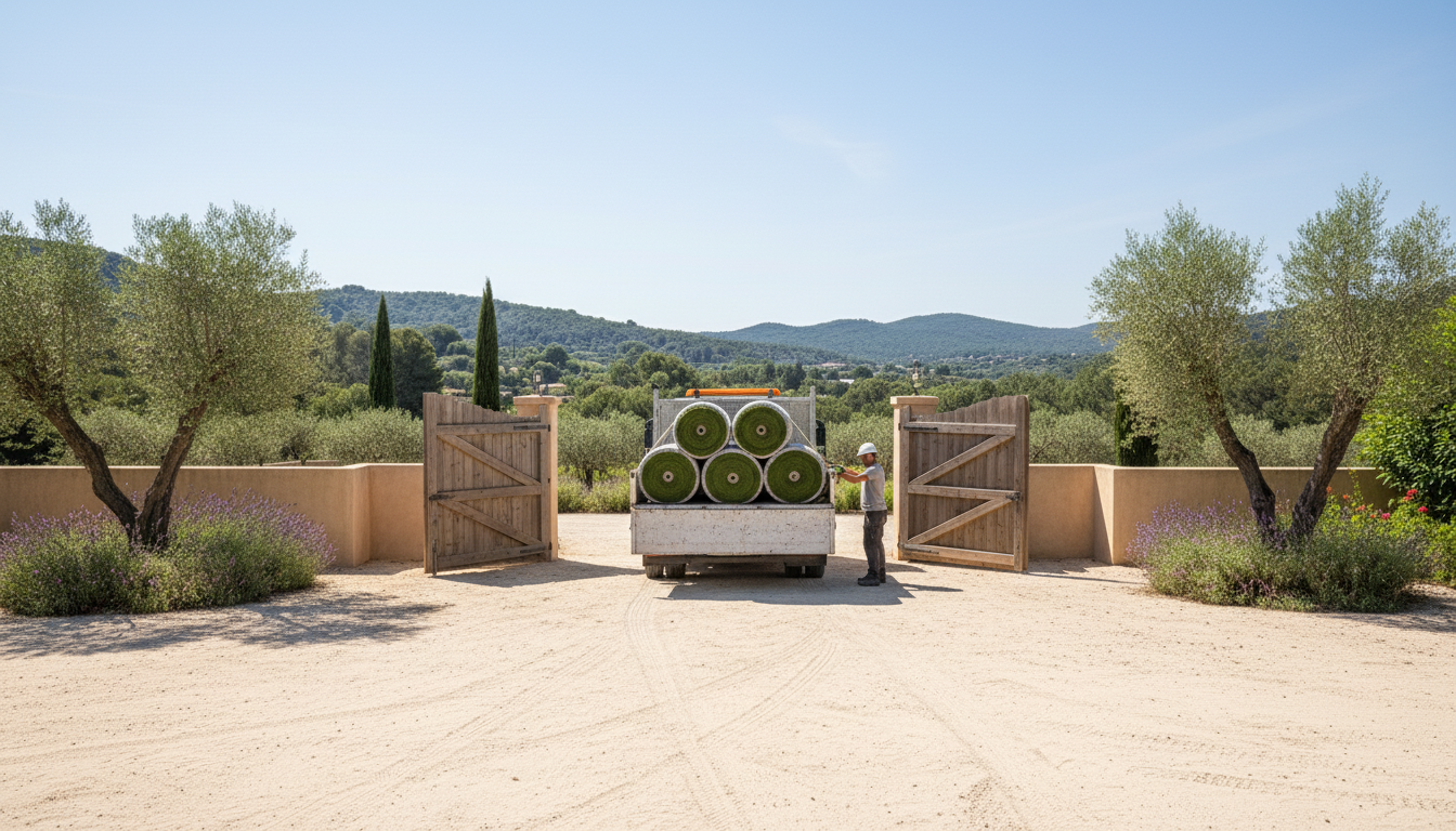 Guide Complet : Préparation et Optimisation du Transport de Votre Gazon Synthétique