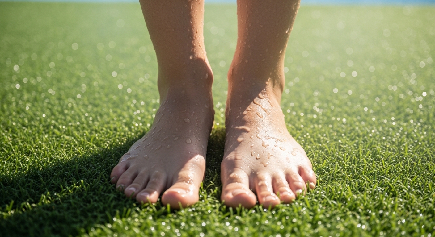 Comment réduire la chaleur du gazon pour que les enfants jouent pieds nus ?